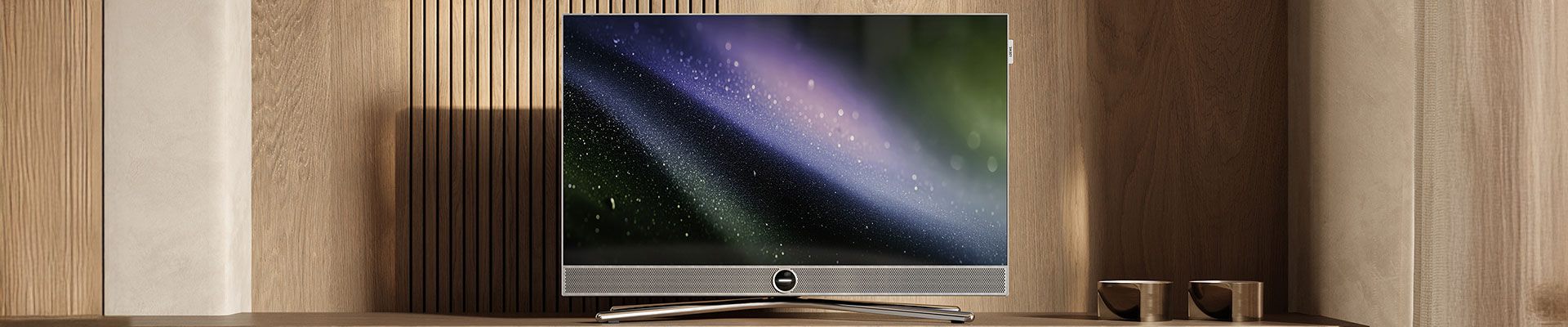 Loewe vega - der kompakte 4K Fernseher mit Soundbar und Premium-Design